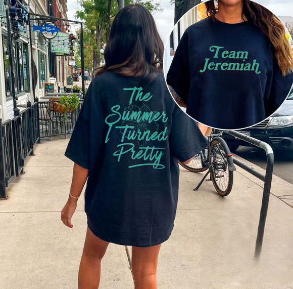 Other - Team Jeremiah Shirt, The Summer I Turned Pretty 2 Sided Shirt